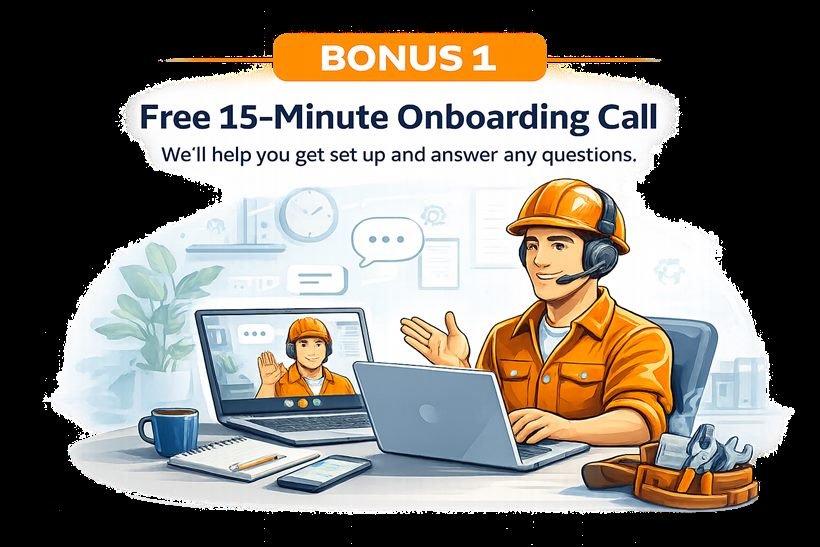 Bonus 1 — 1-on-1 setup and onboarding call