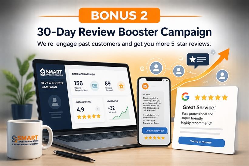 Bonus 2 — 30-day review booster campaign