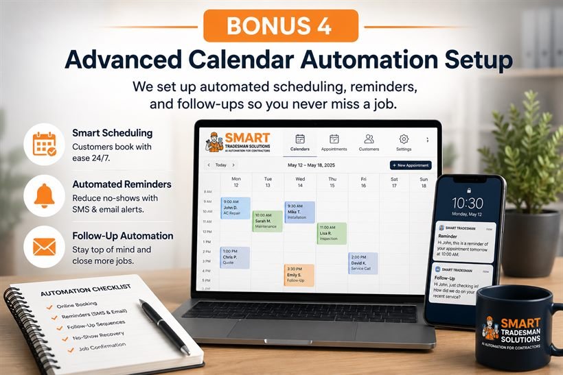 Bonus 4 — Advanced calendar automation setup